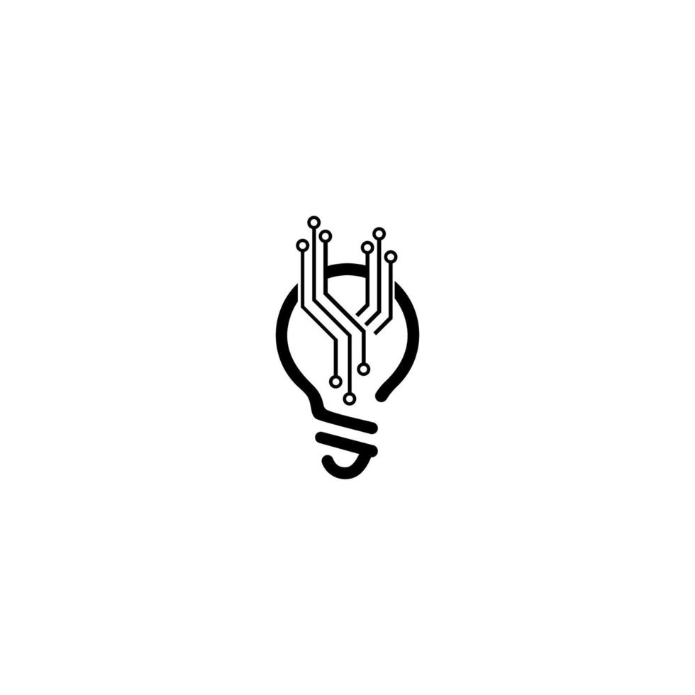 The light bulb is full of ideas And creative thinking. remium quality graphic design element. Modern sign. vector