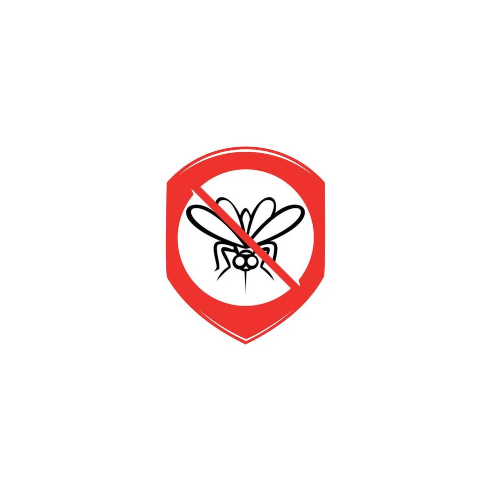 Mosquito. Symbol parasite warning sign. mosquitoes with mosquito target. vector