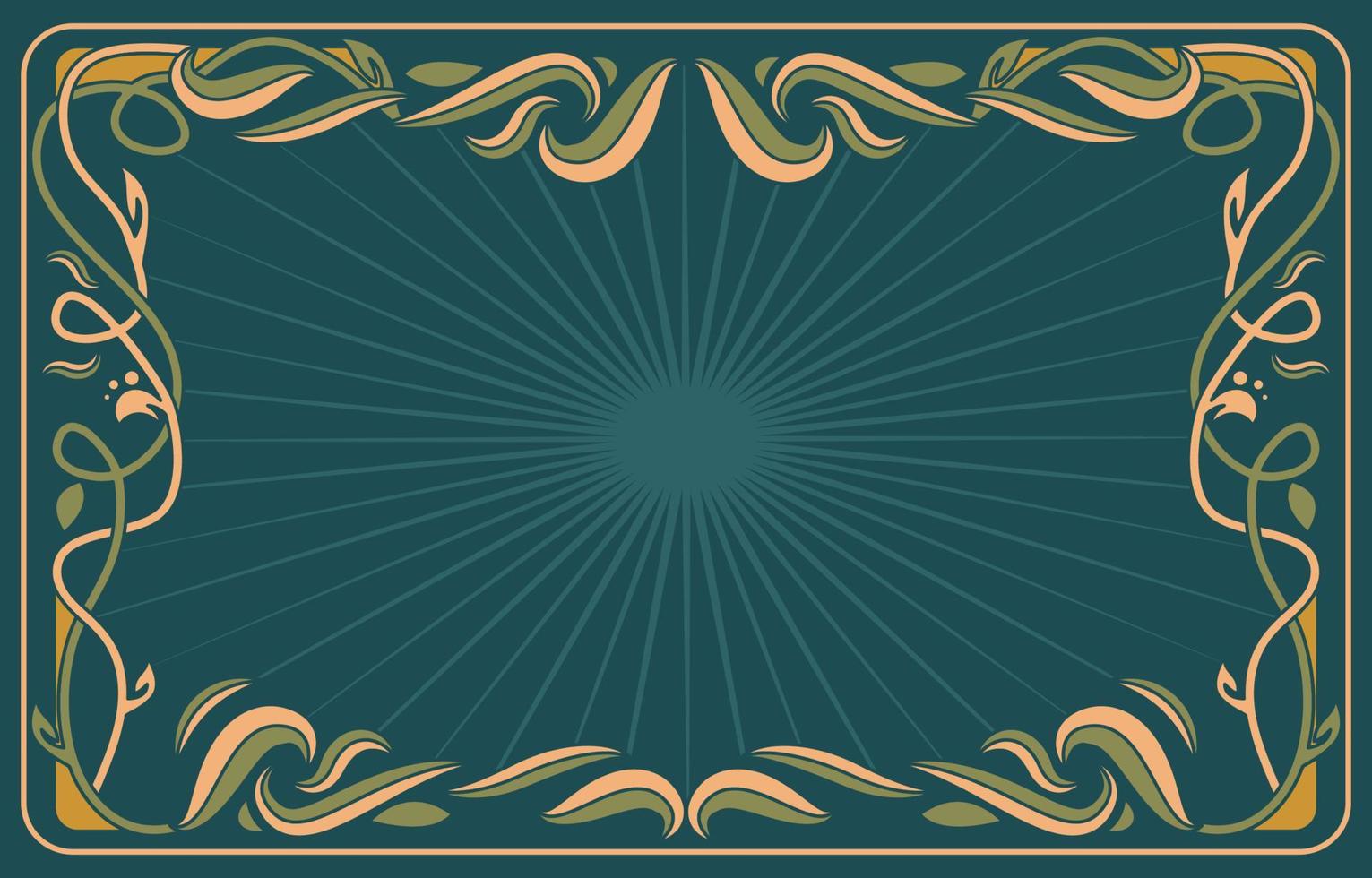 Elegant Art Nouveau Background vector