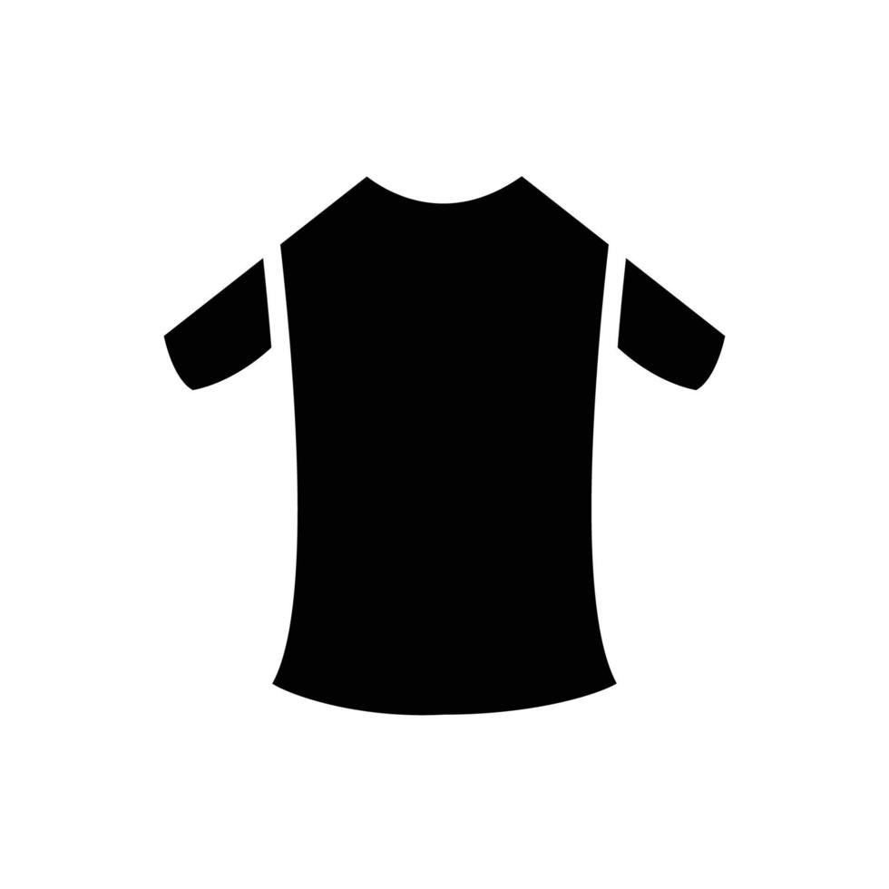 conjunto de iconos sólidos de ropa, uniforme, moda. diseño vectorial adecuado para sitios web, aplicaciones, banners. glifo vector