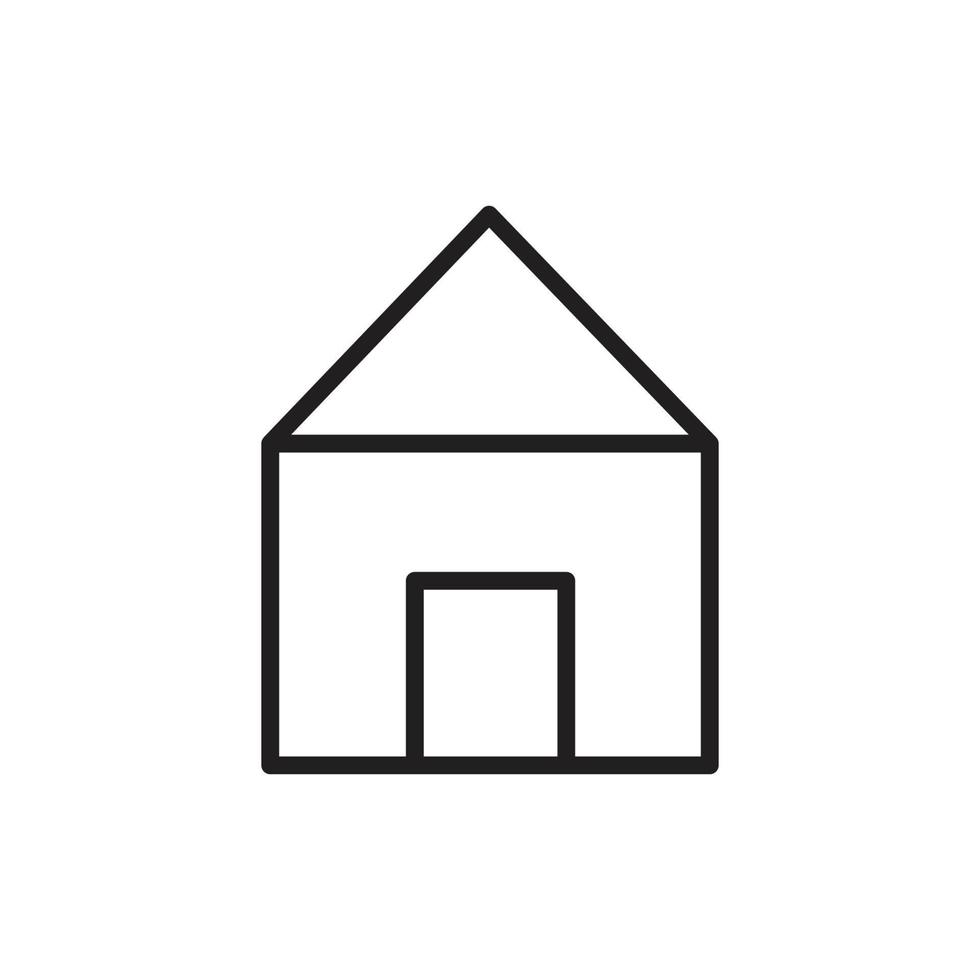 home line icon illustration. very suitable for websites, applications, apps. vector