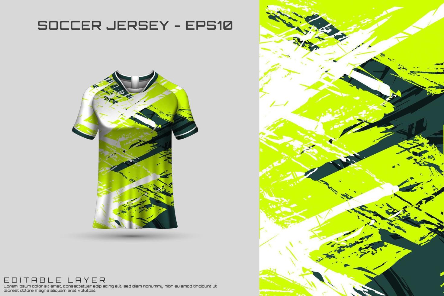 Front racing shirt design. Sports design for racing, cycling, jersey game vector