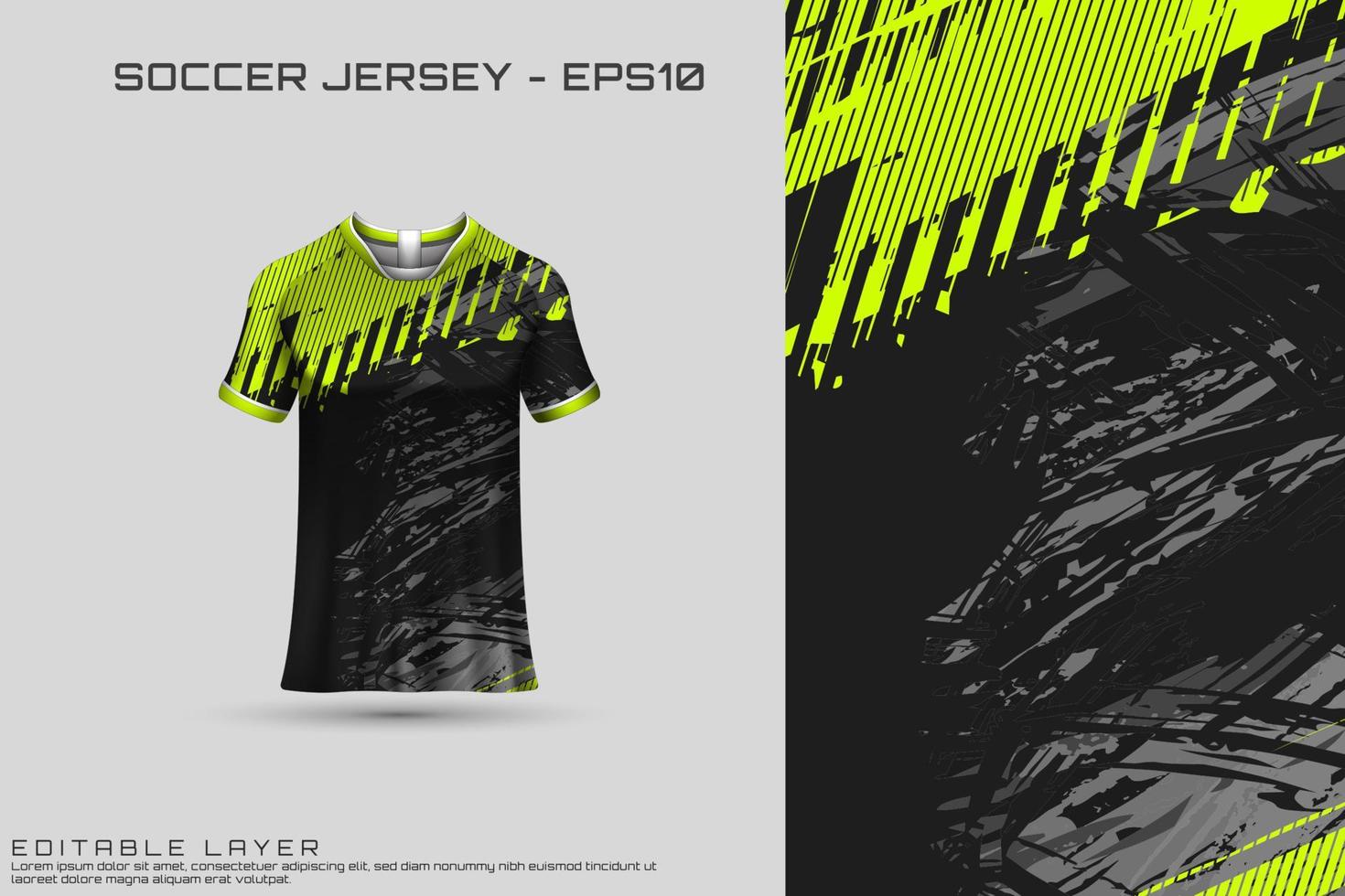 Front racing shirt design. Sports design for racing, cycling, jersey game vector