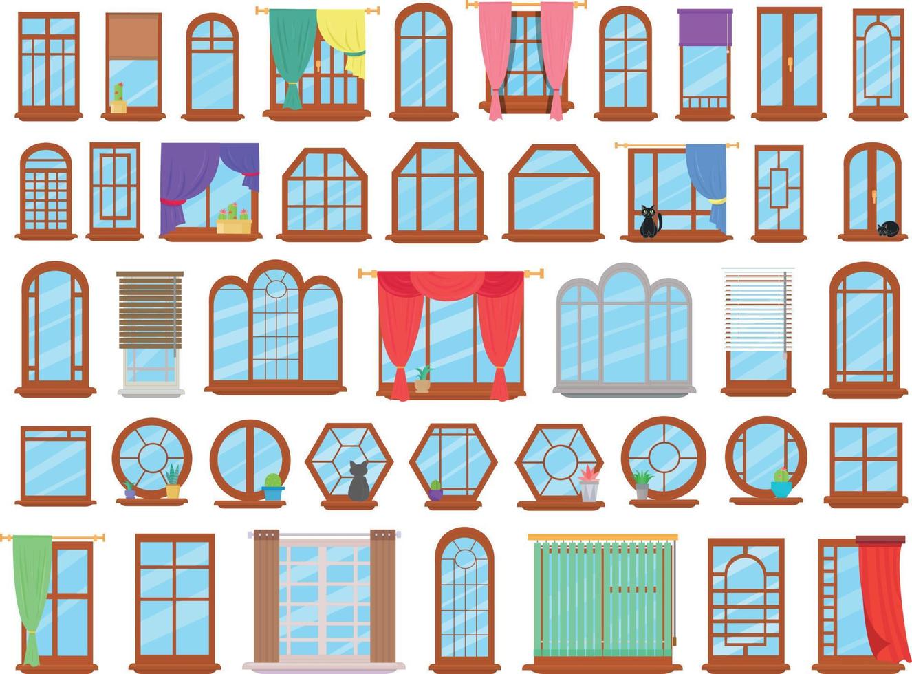Collection of Windows vector