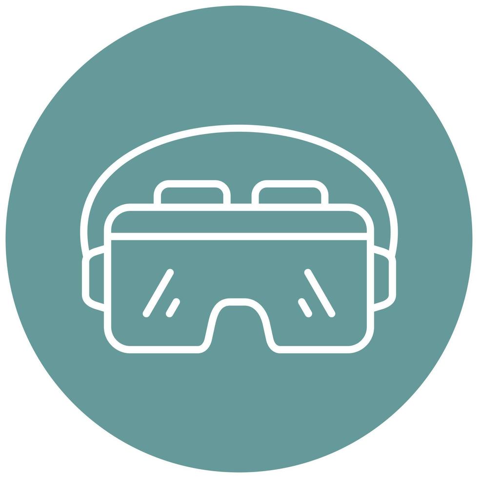 Vr Icon Style vector