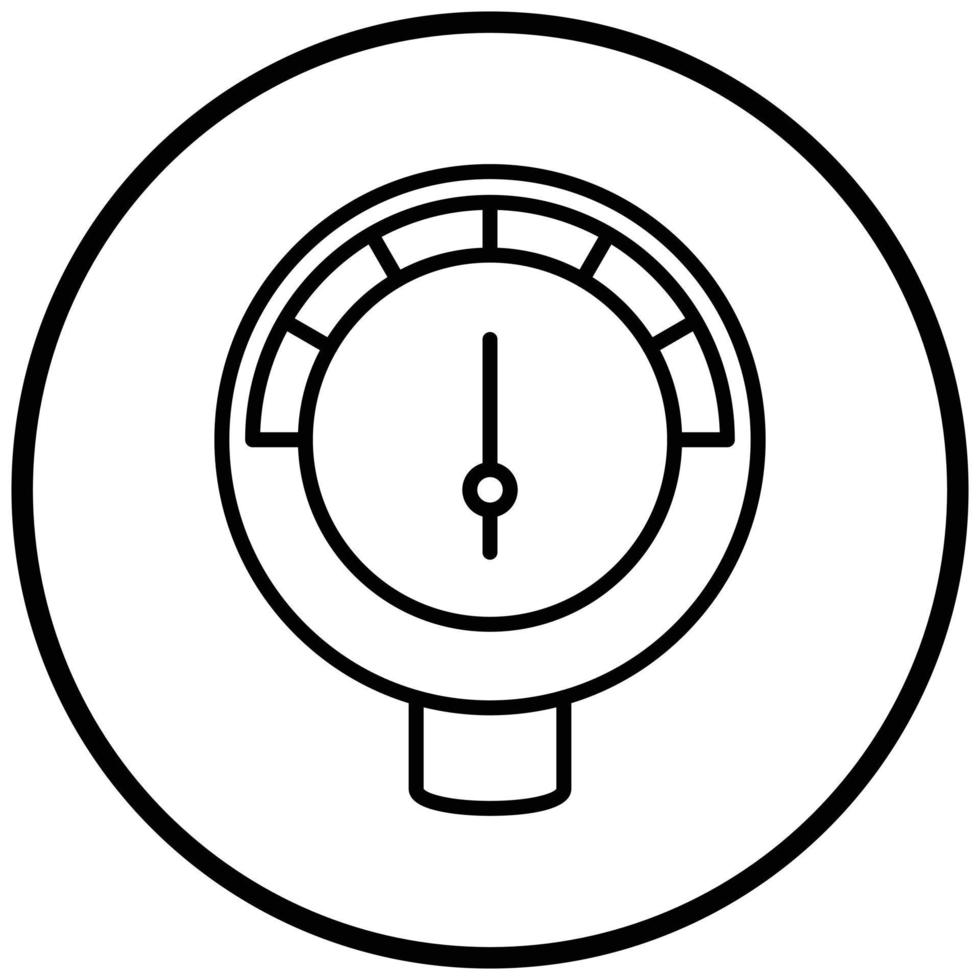 Gauge Icon Style vector
