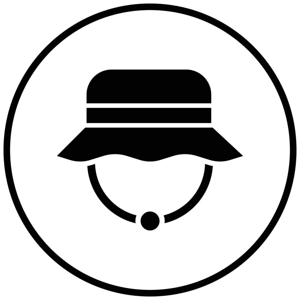 Fishing Hat Icon Style 9484791 Vector Art at Vecteezy