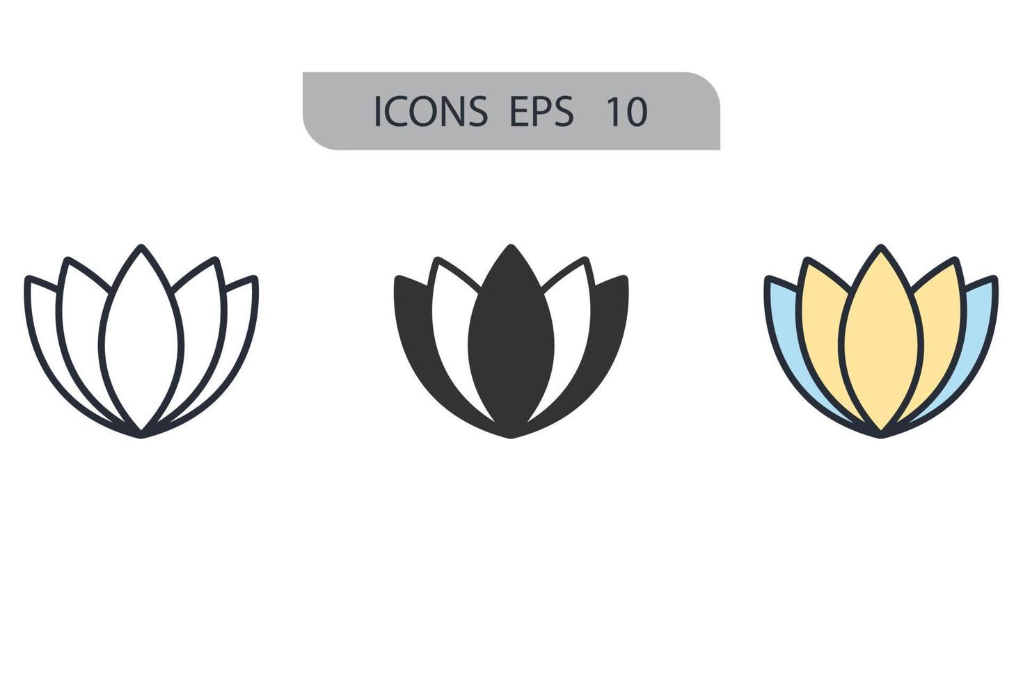 Spa icons  symbol vector elements for infographic web