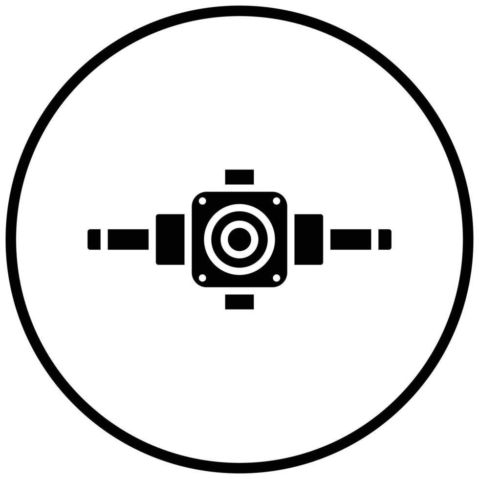 Head Lamp Icon Style vector