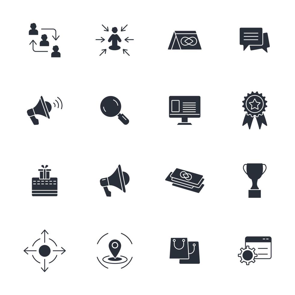 Branding icons set . Branding pack symbol vector elements for infographic web