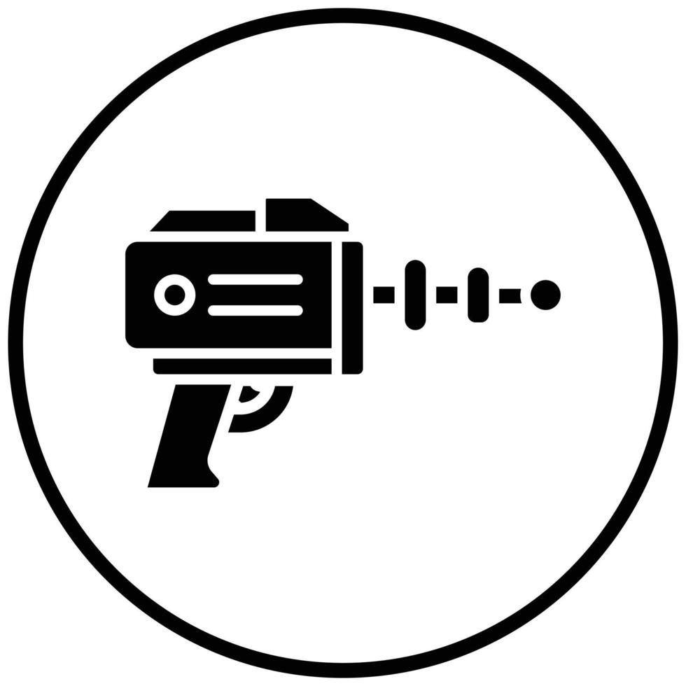 Laser Battle Icon Style vector