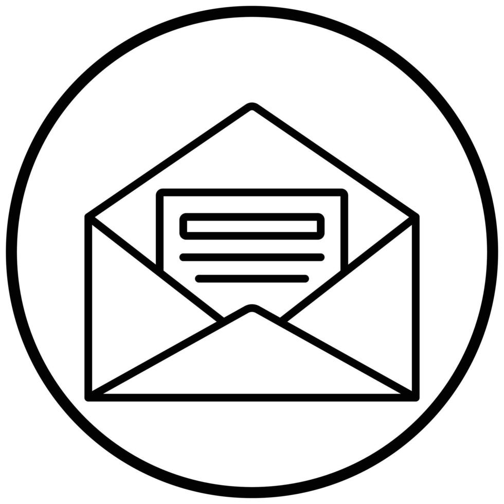 Envelope Icon Style vector