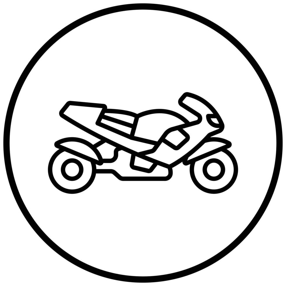 Bike Icon Style vector