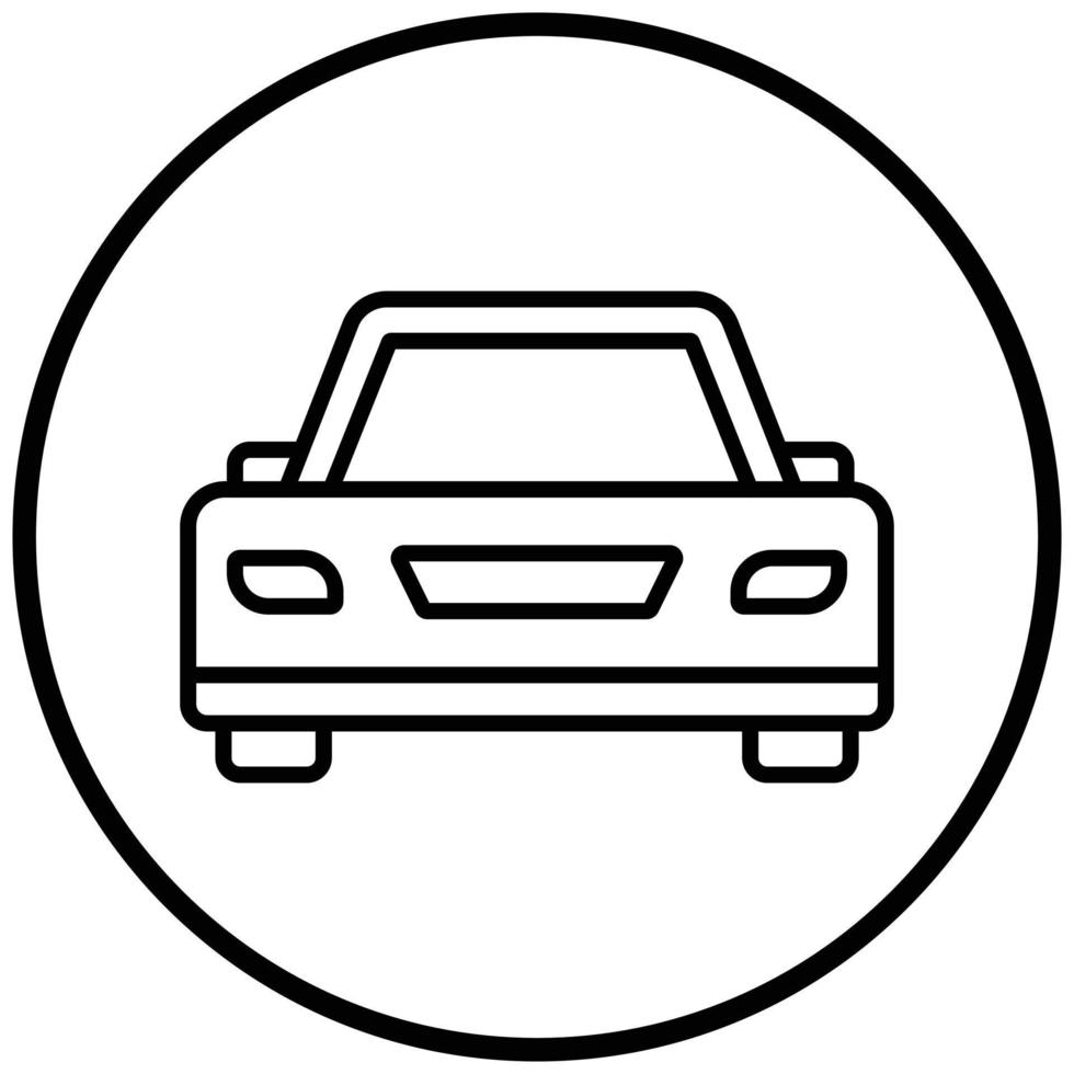 Car Icon Style vector