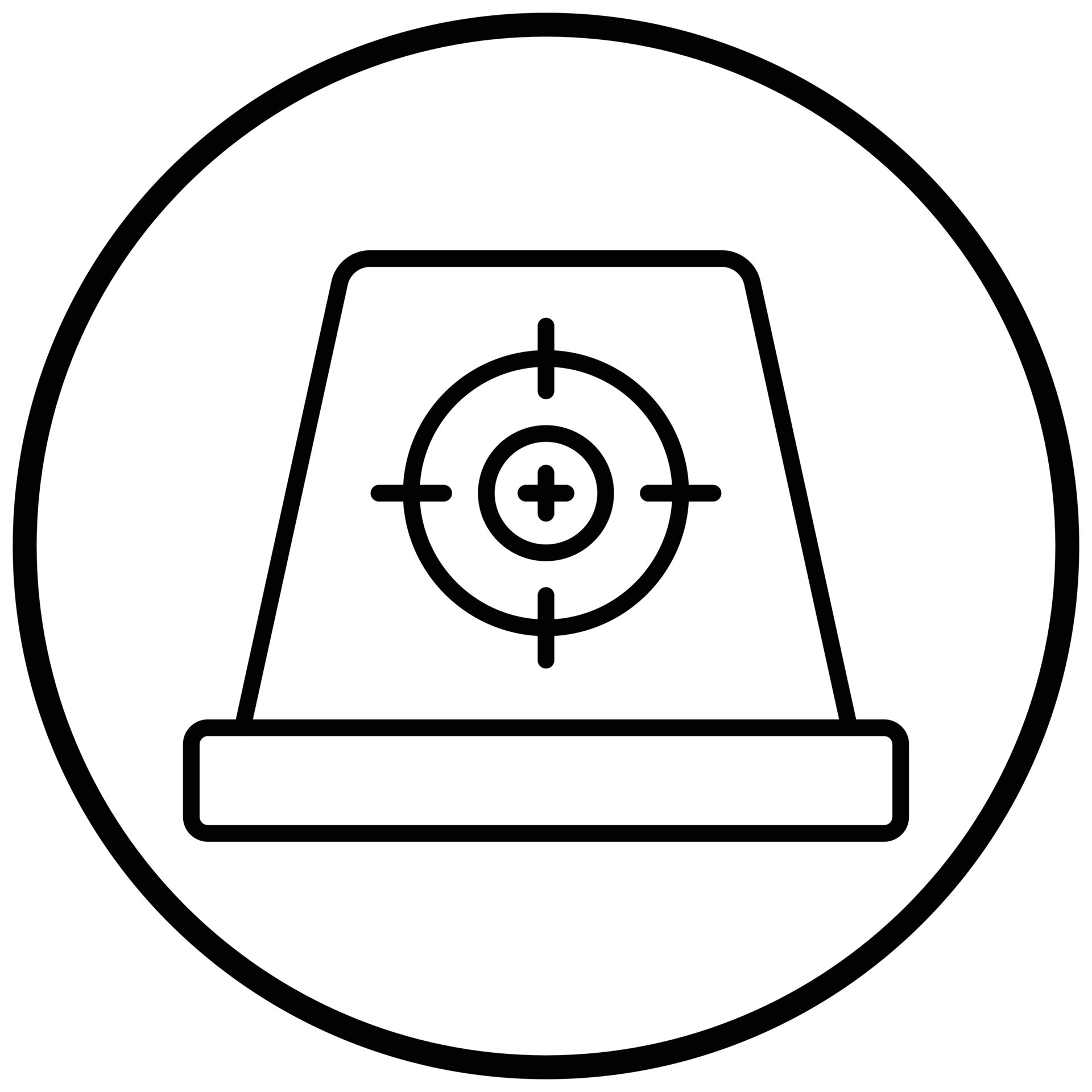 Red Dot Sight Icon Style 9485369 Vector Art at Vecteezy