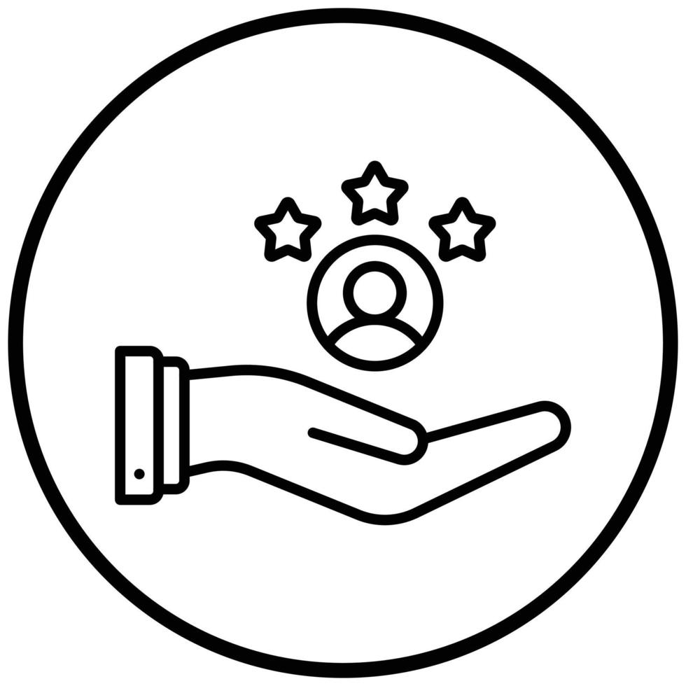 Customer Satisfaction Icon Style vector
