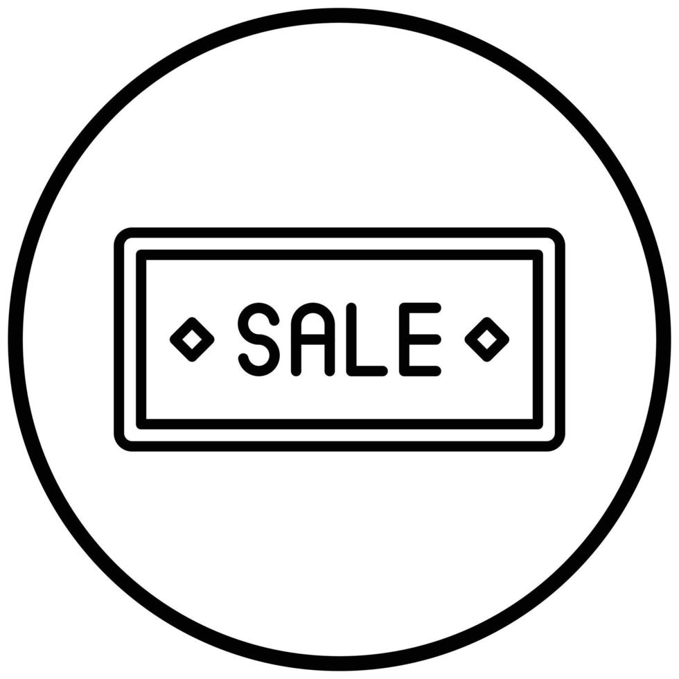 Sale Icon Style vector