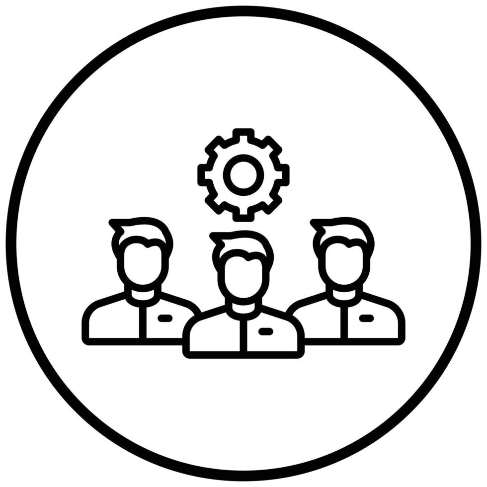 Company Culture Icon Style vector