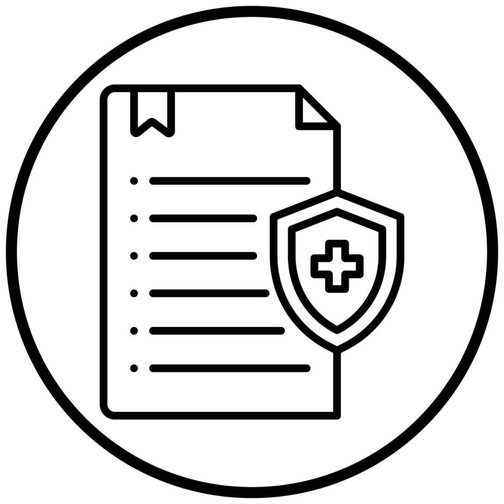 Health Plan Icon Style vector