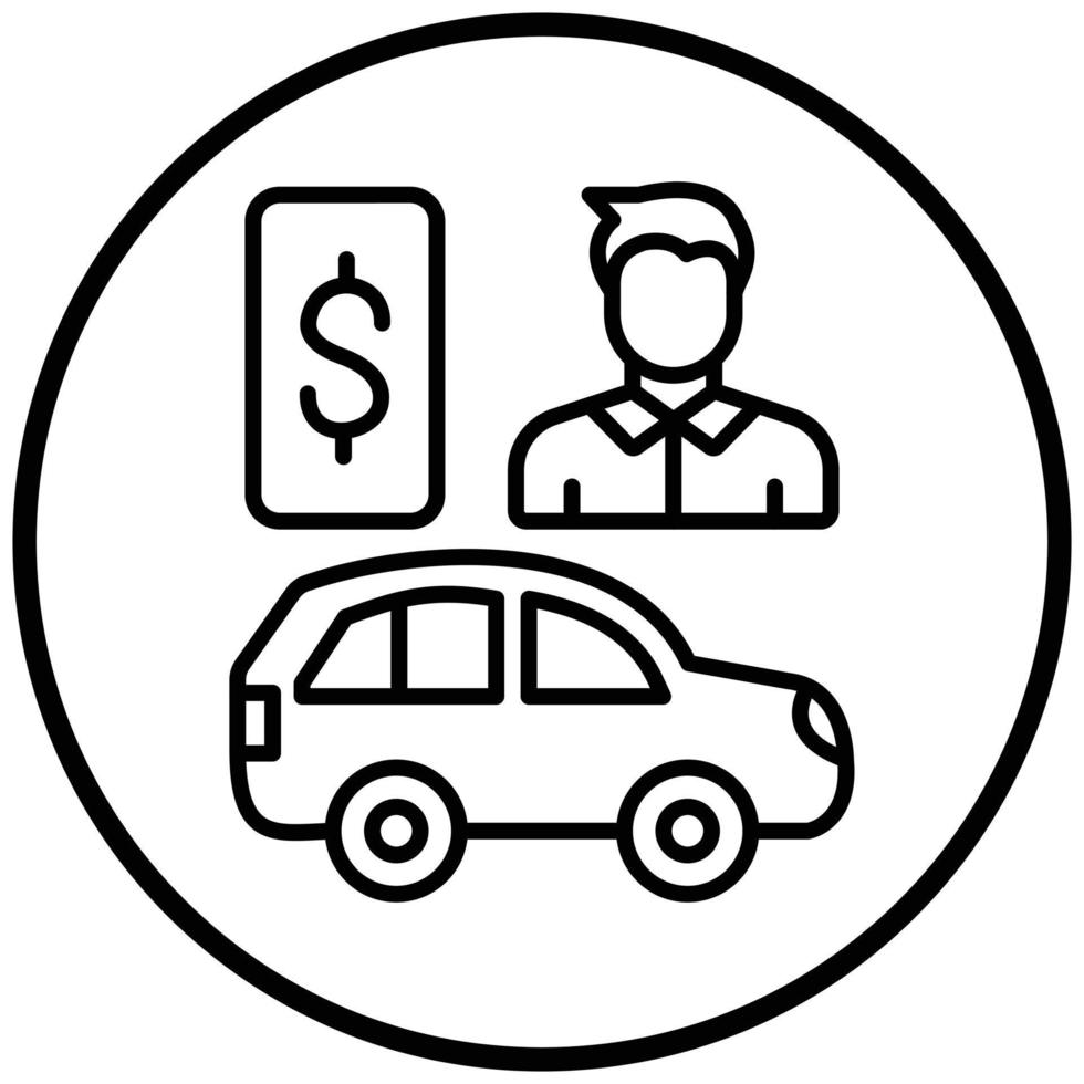 Dealer Incentives Icon Style vector
