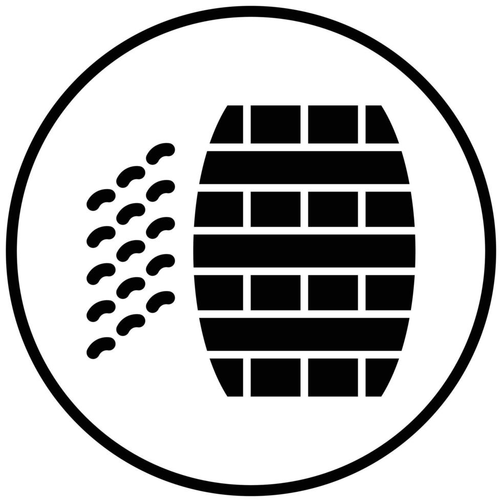 Barrel Leak Icon Style vector