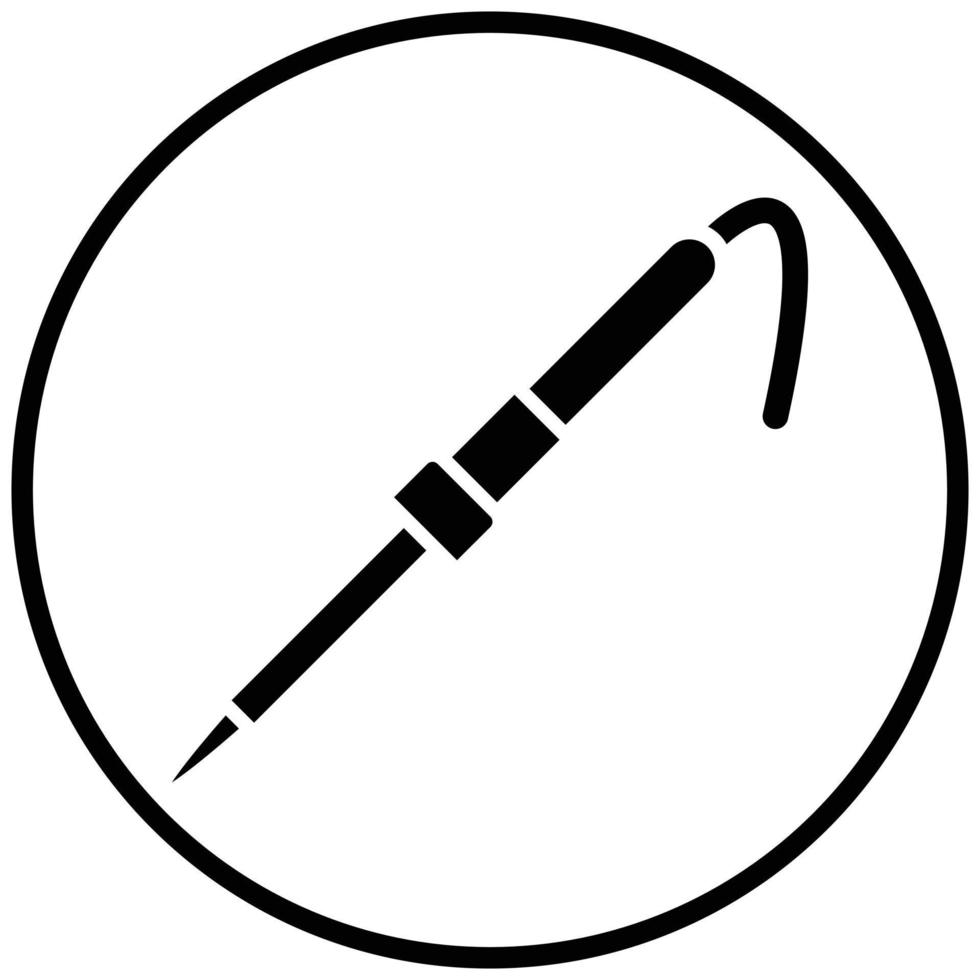 Soldering Iron Icon Style vector