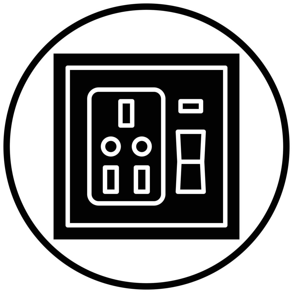 Socket Icon Style vector