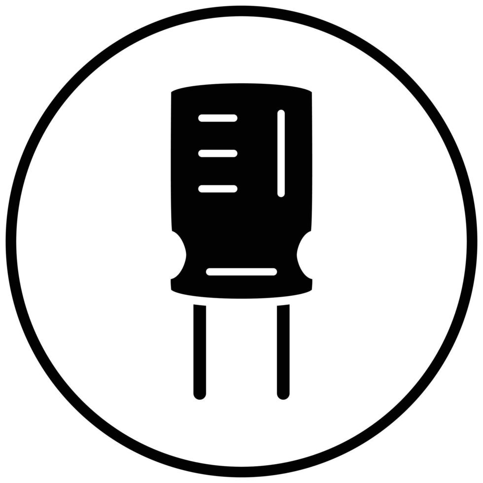 Capacitor Icon Style 9485903 Vector Art at Vecteezy