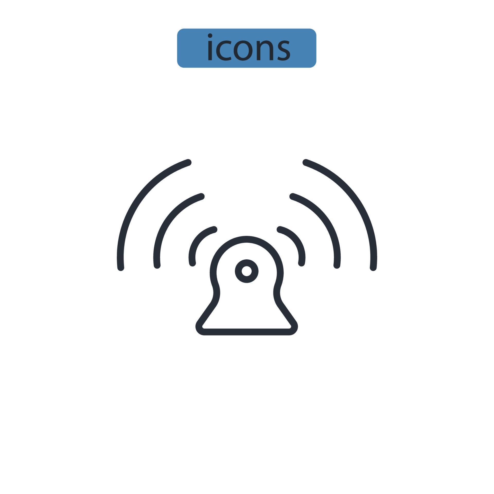 WIFI icons symbol vector elements for infographic web 9485927 Vector Art at Vecteezy