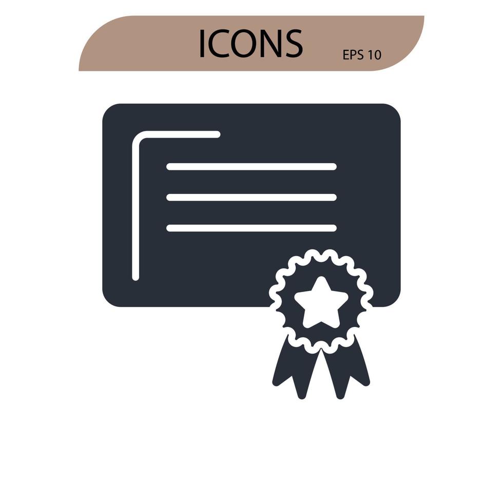 trade marking icons symbol vector elements for infographic web