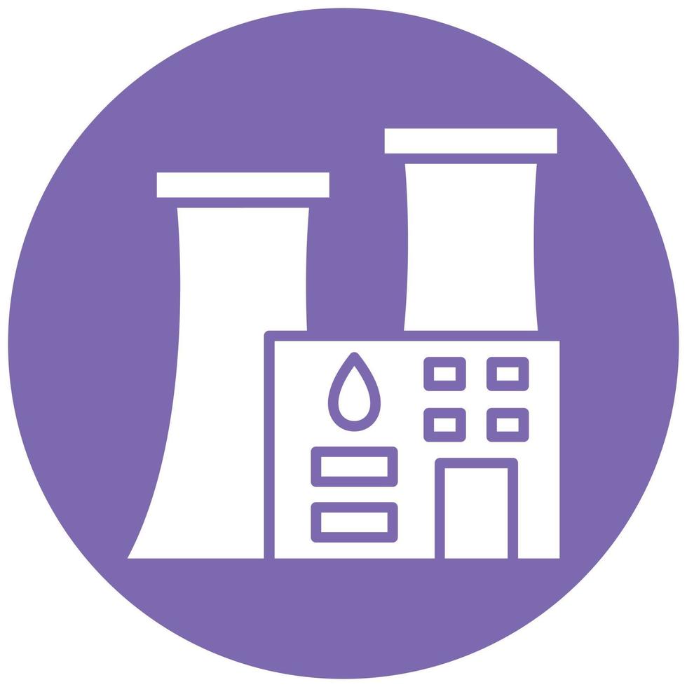 Power Plant Icon Style vector