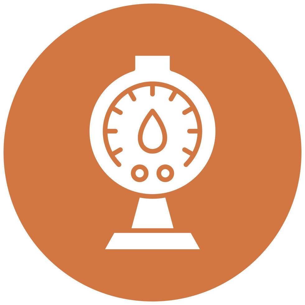 Meter Icon Style vector
