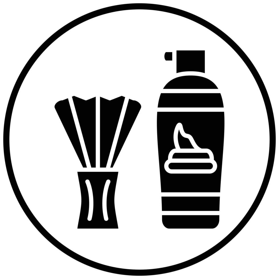 Shave Icon Style vector