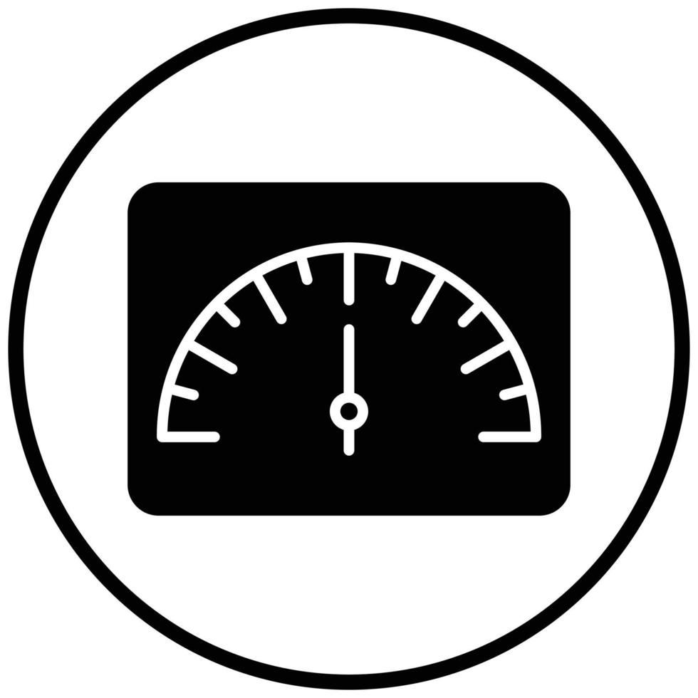 Speedometer Icon Style vector