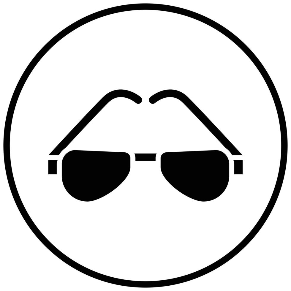 Glasses Icon Style vector