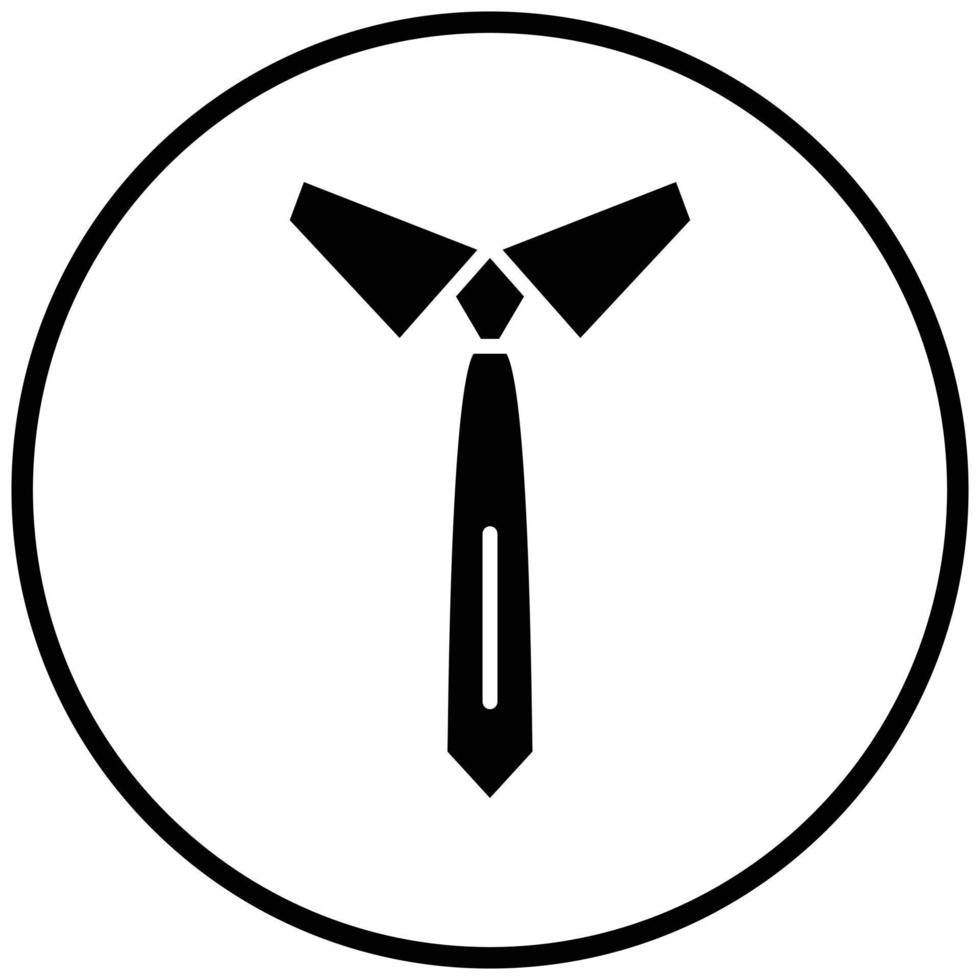 Tie Icon Style vector