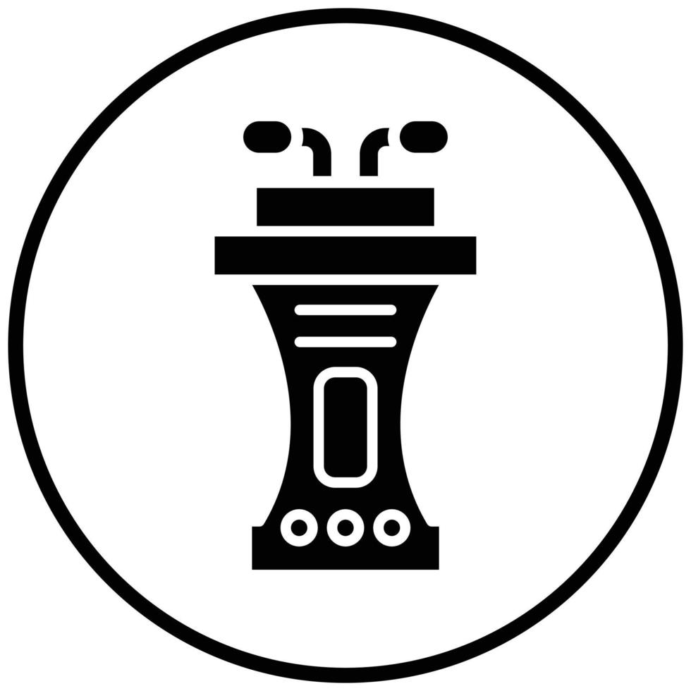 Lectern Icon Style vector