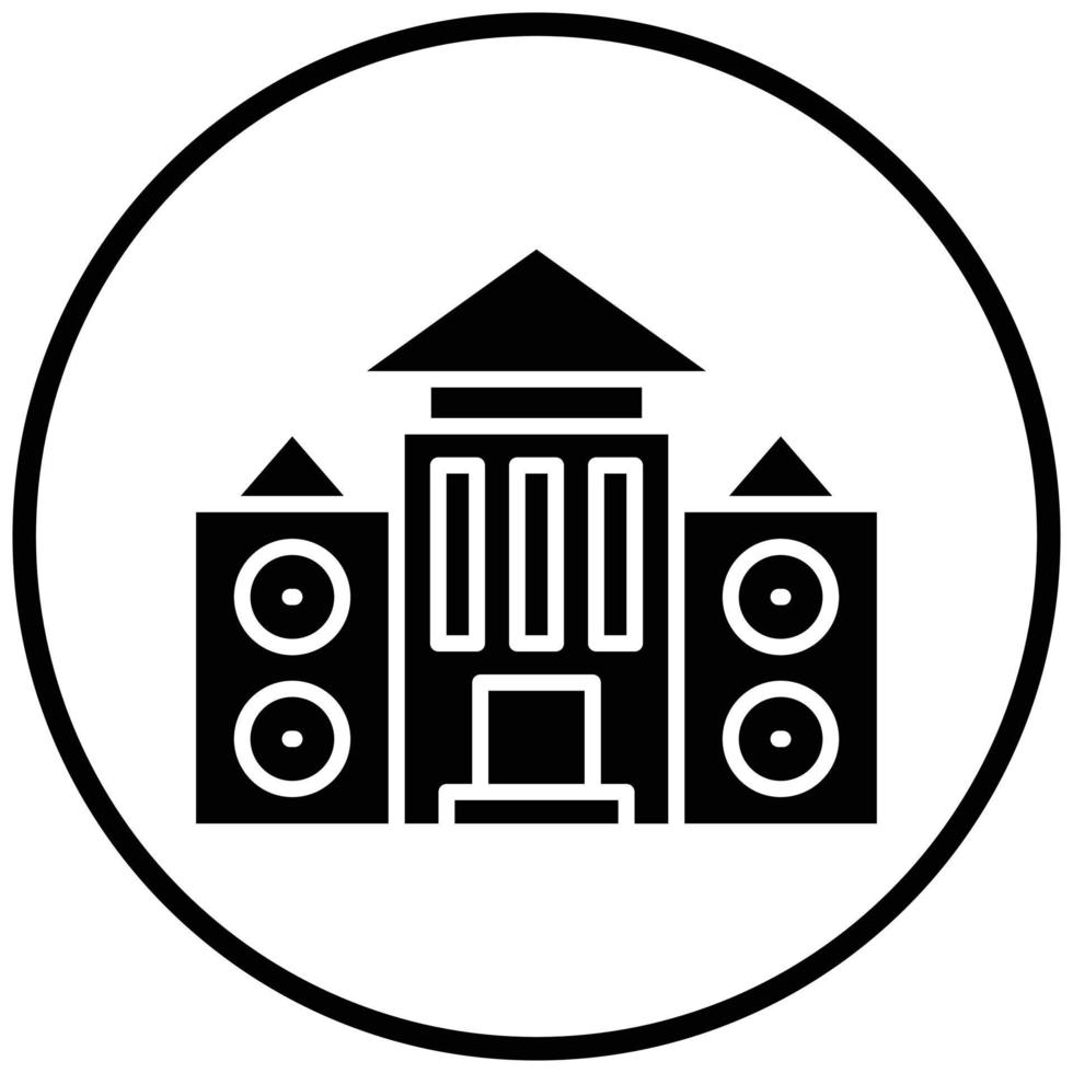 Embassy Icon Style vector