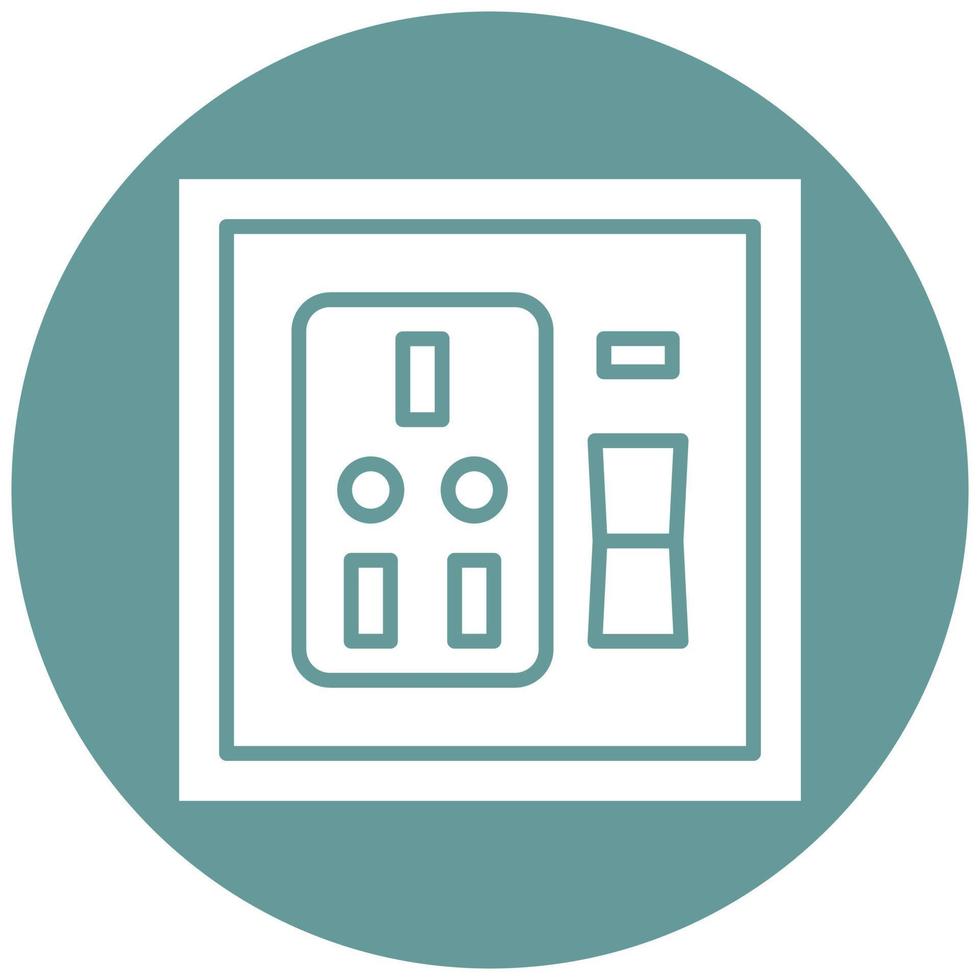 Socket Icon Style vector