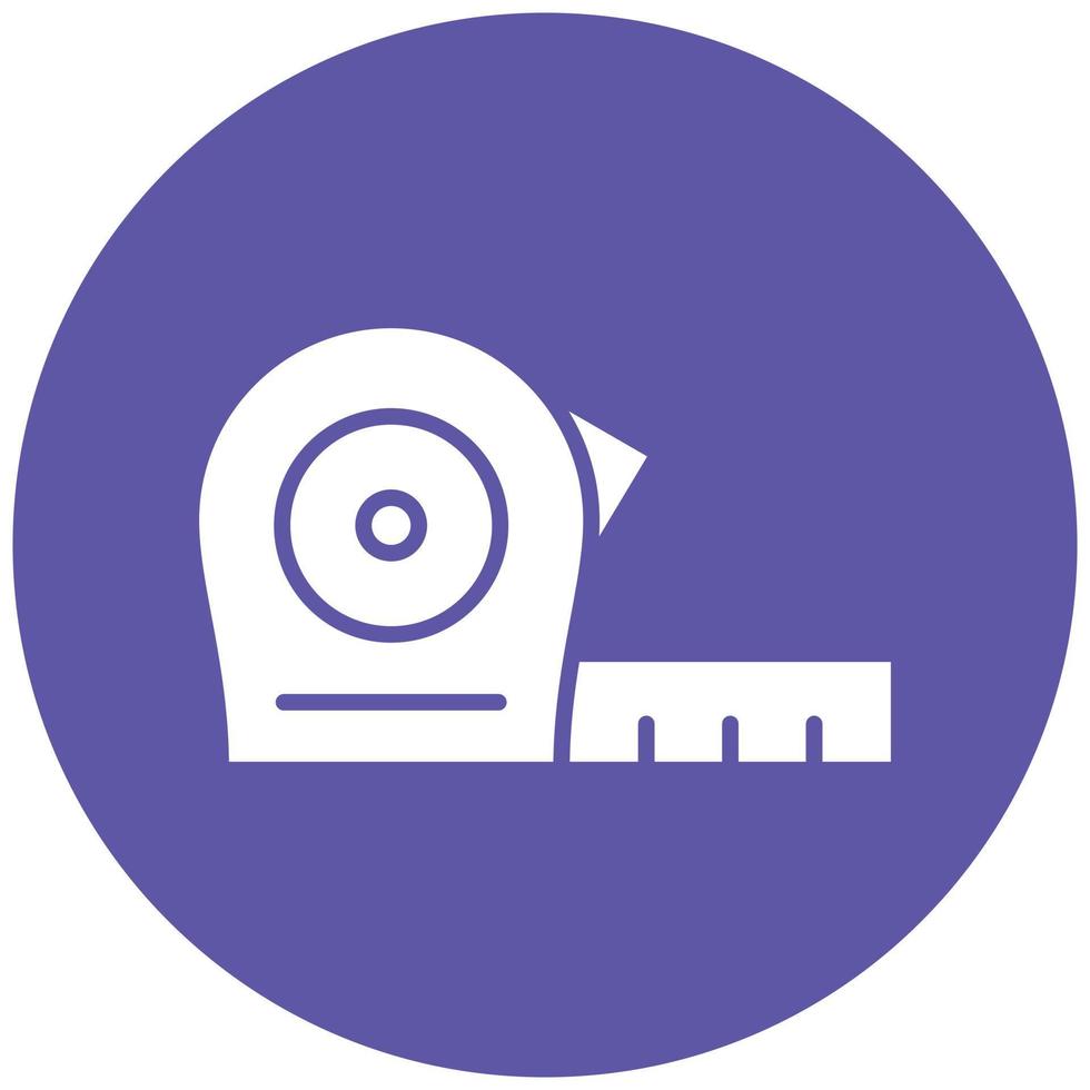 Measure Tape Icon Style vector