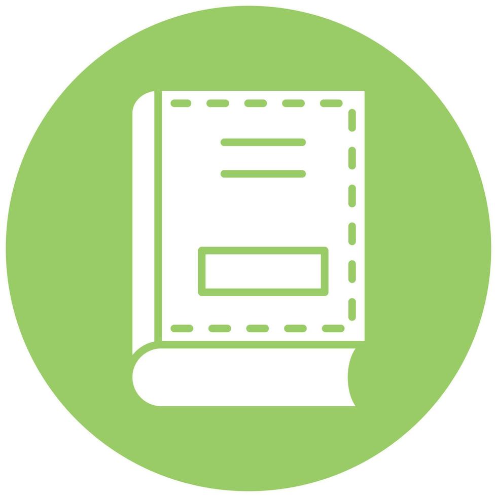 Book Cover Icon Style vector
