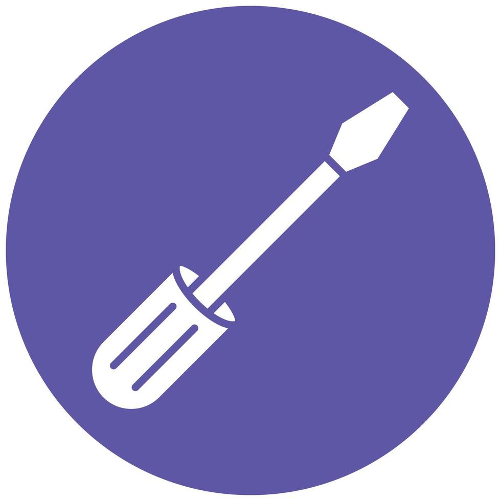 Screw Driver Icon Style vector