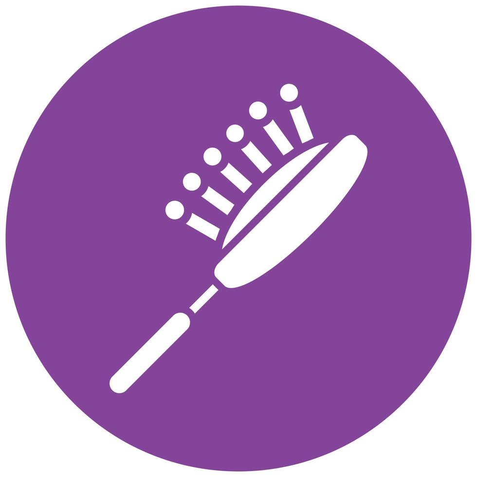 Hair Brush Icon Style vector