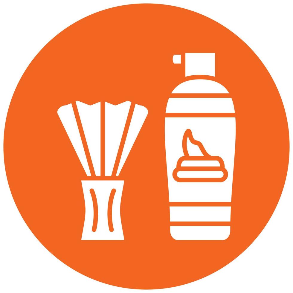 Shave Icon Style vector