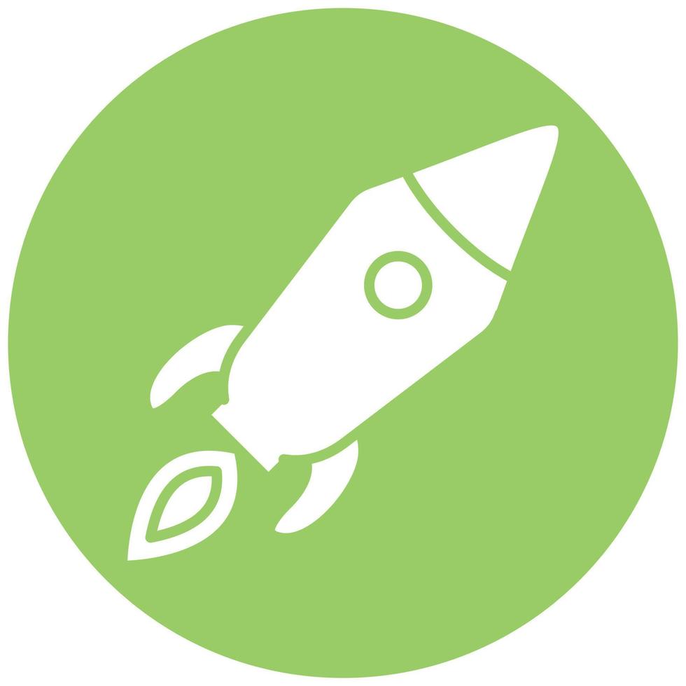 Rocket Icon Style vector