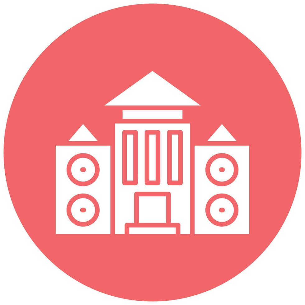 Embassy Icon Style vector