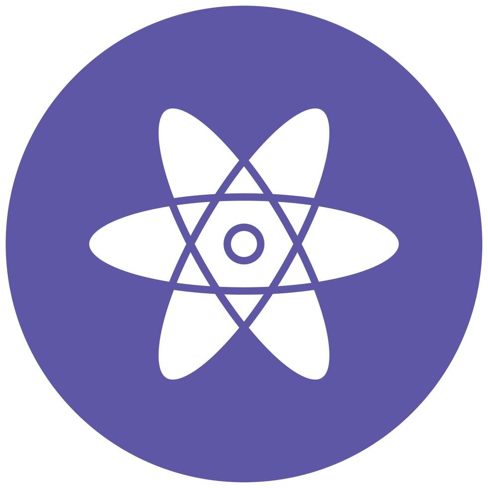 Atom Icon Style vector