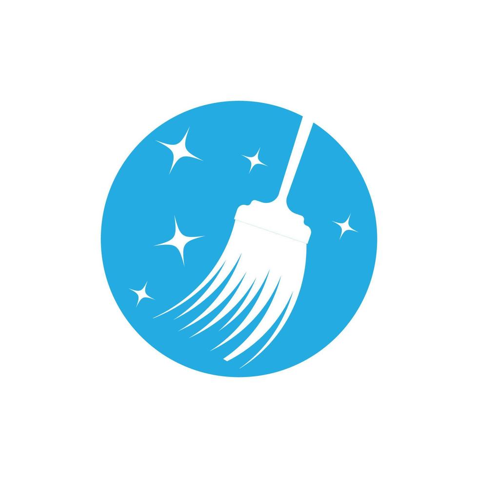 cleaning clean service logo icon vector template
