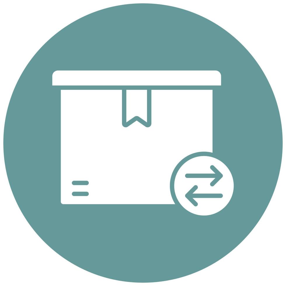 Package Sorting Icon Style vector