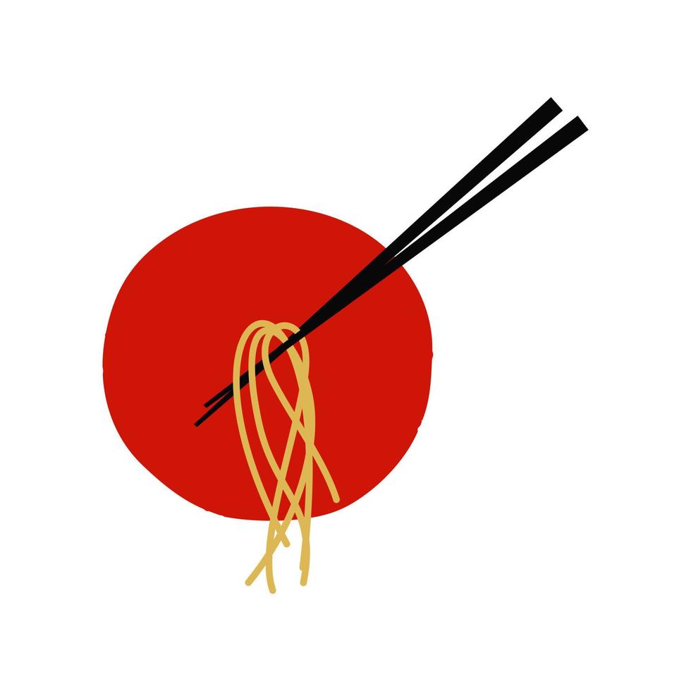 Red Noodle Logo vector